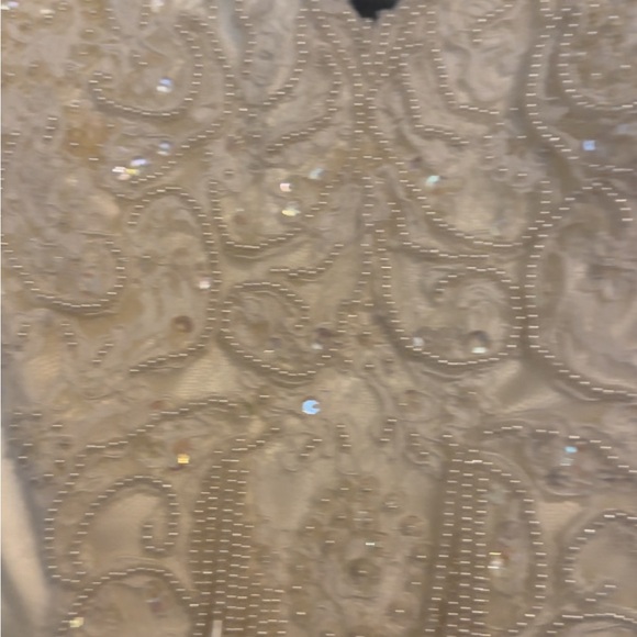 HANDMADE SILK WEDDING DRESS CATHEDRAL TRAIN - Picture 12 of 14